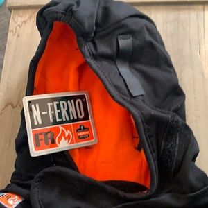 FR hood for under hard hat